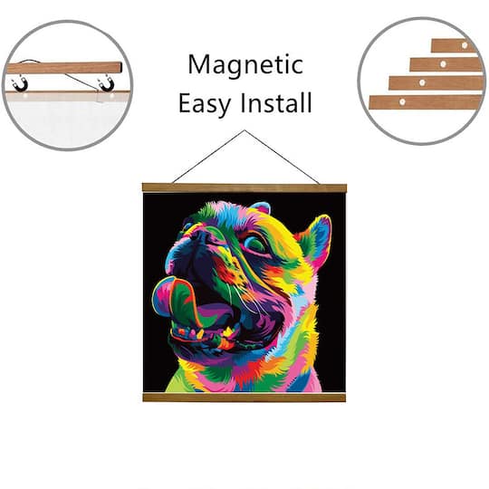 Sparkly Selections Magnetic Wooden Frame for Diamond Painting or Posters